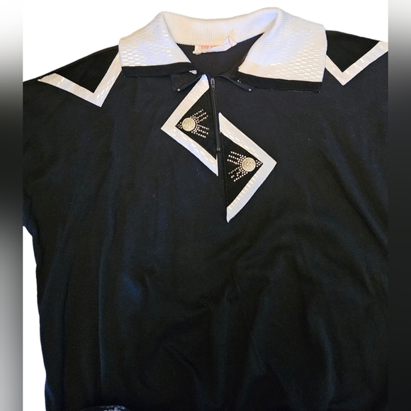 Vintage Mardel Sequin and beaded Top - Picture 4 of 11